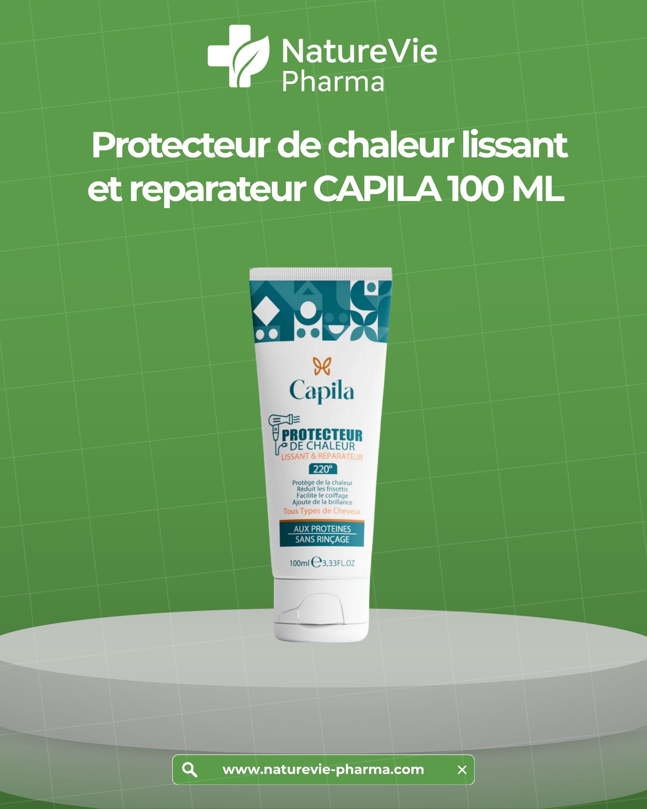 Protecteur de Chaleur Lissant