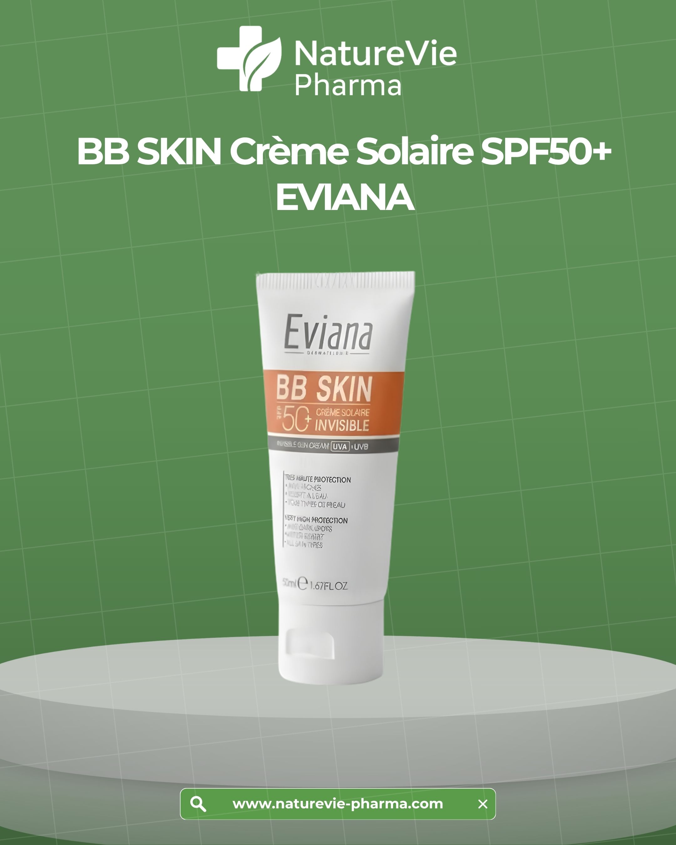 BB SKIN Crème Solaire SPF50+